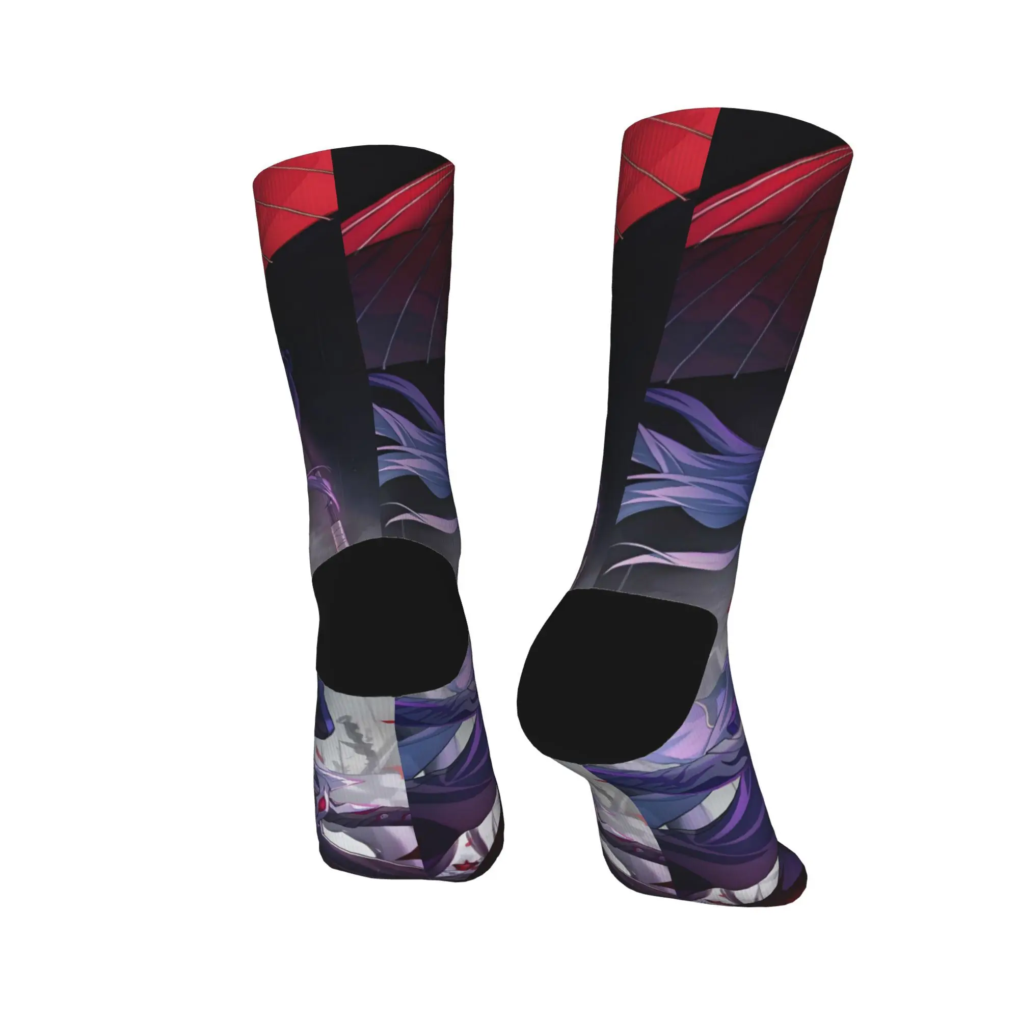 ถุงเท้าเกมสตาร์เรลส์ ฮงไก ถุงเท้าแบบกำหนดเอง กันลื่น สำหรับผู้หญิงและผู้ชาย ถุงเท้านุ่ม ระบายอากาศได้ดี เหมาะสำหรับฤดูใบไม้ร่วง สไตล์ฮาราจูกุ ถุงเท้าสำหรับเล่นกีฬากลางแจ้ง