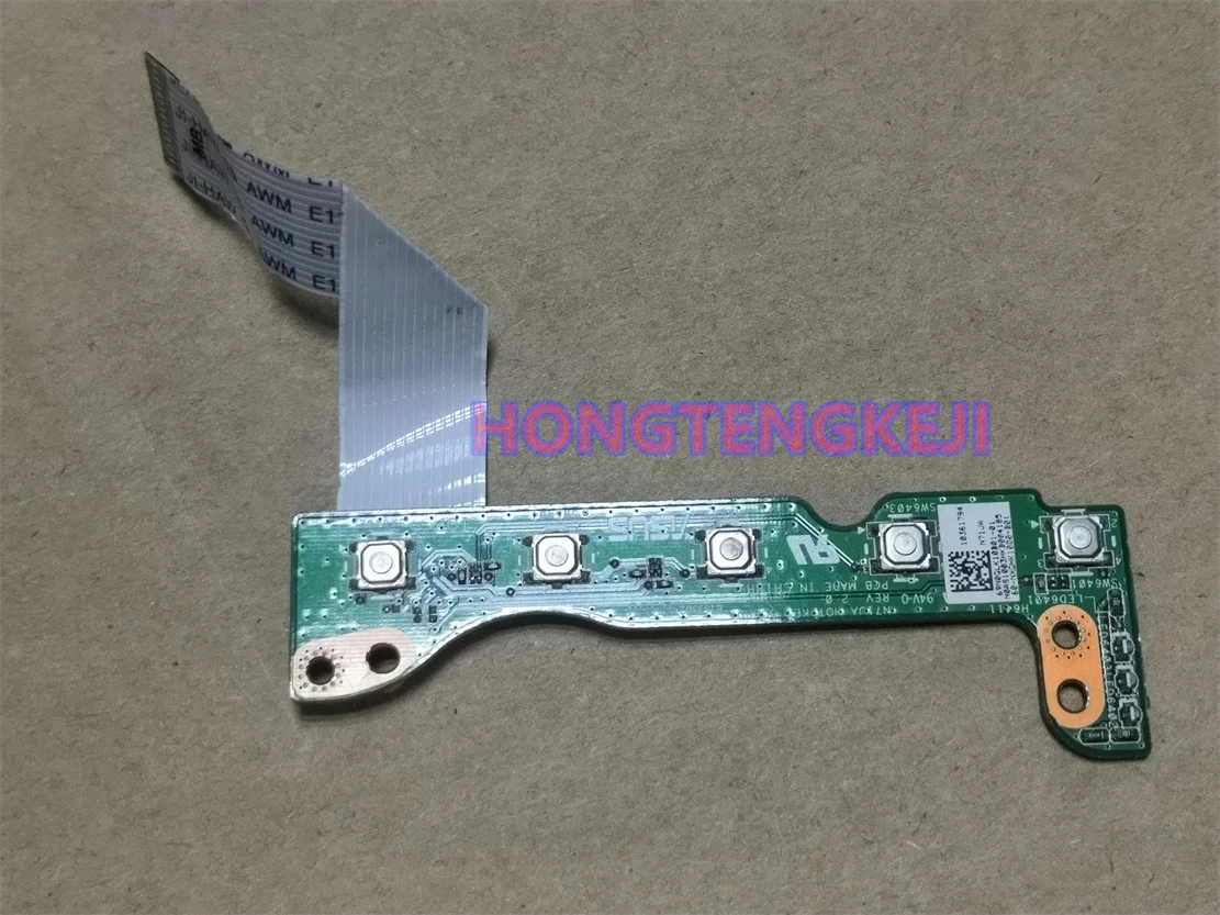    For ASUS N71 N71JA Power HOTKEY MEDIA Switch Button Board 69N0GLK19B03-01 Test Ok