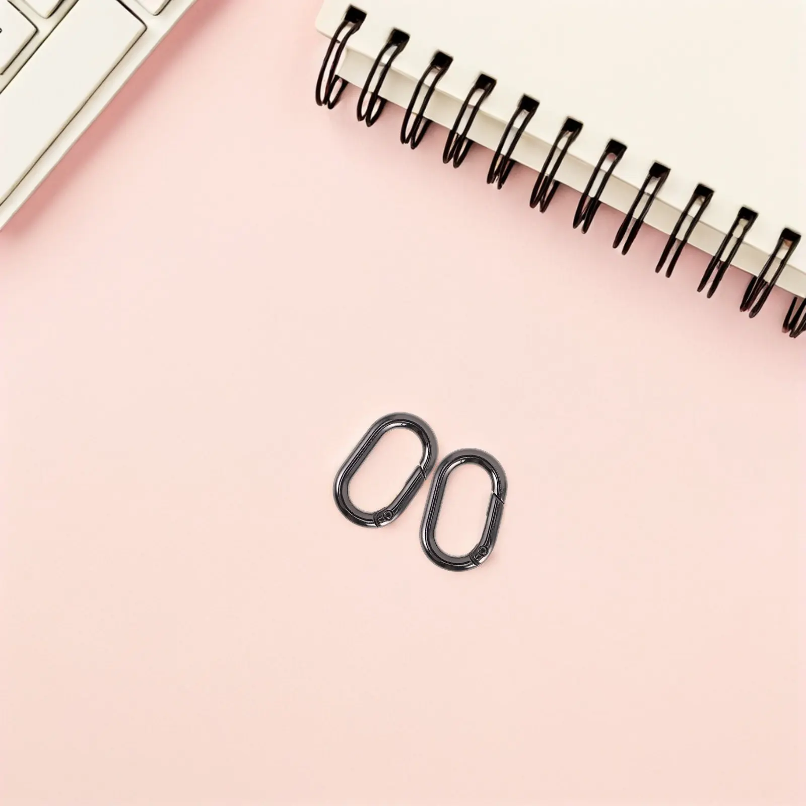 10Pcs Metal Spring for Bags Purses Handbags Wallets Crafts Keychains Purse Making Supplies Bag Hardware Accessories