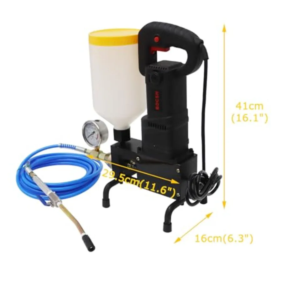 High Pressure Injection Pump Leak Repair Grg Pump Machine Waterproof Plugging Repair Tool for Sealing Cracks 220V