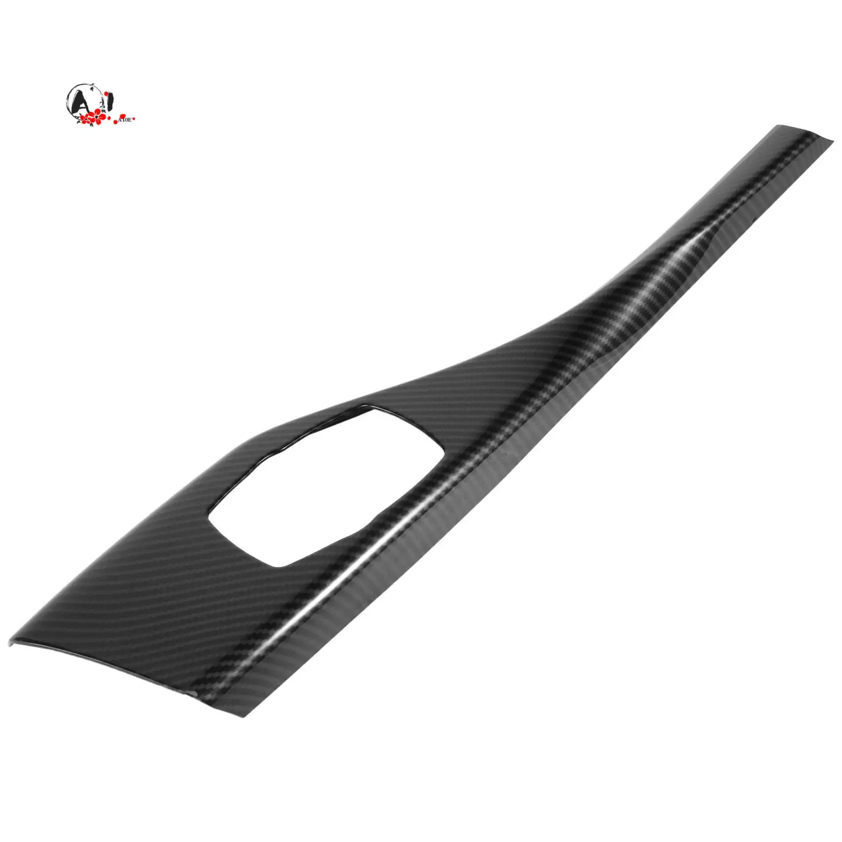 A10E-For BMW 1 Series F20 F21 2012-2018 2 Series F22 F23 Carbon Fiber Central Control Multimedia Button Panel Frame Cover LHD