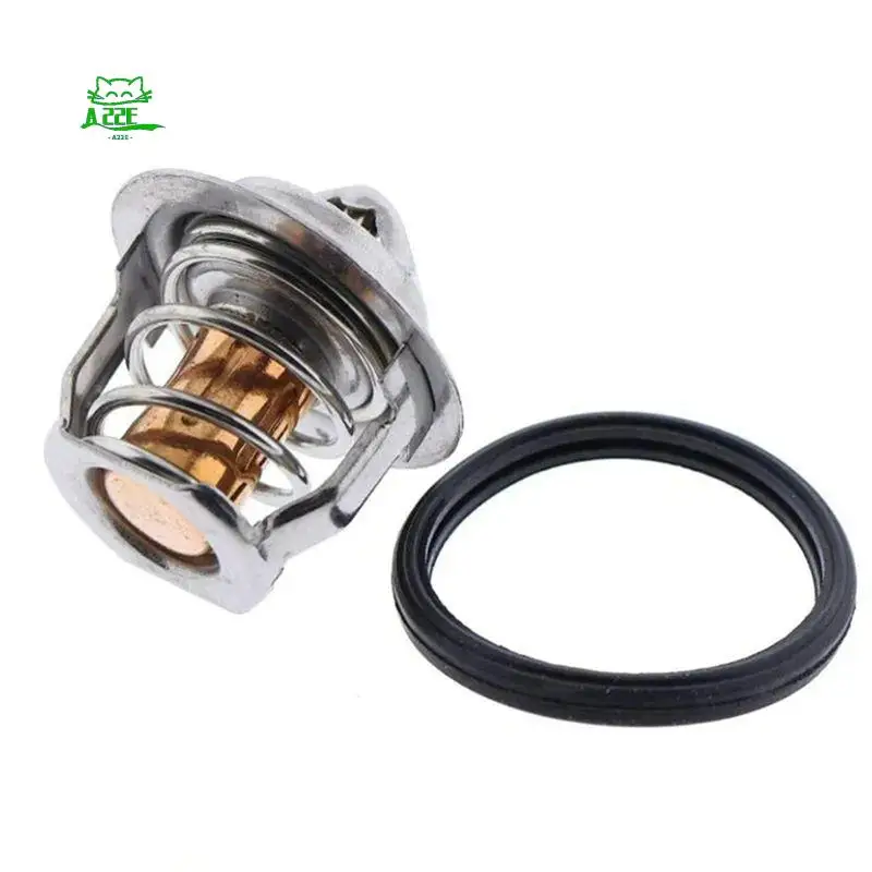 A22E-19434-73014 71°C Thermostat 160°F With Gasket For Bobcat 463 553 753 763 773 7753 S150 S160 S175 19434-73010 6653948