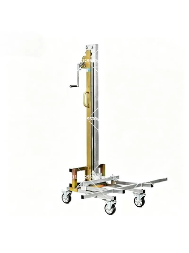 Mobile Lifting Cabinet Hanging Installation Tool for Air Conditioner Stacking, Heavy Duty Lift Device