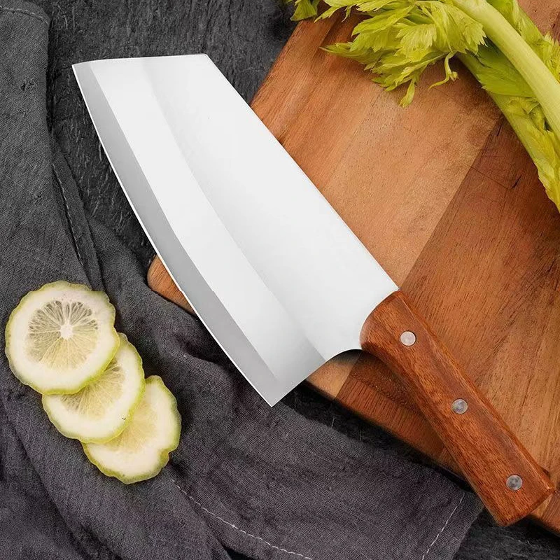 Laser Damascus Pattern Multifunctional Knife Hard and Sharp Stainless Steel Meat Cutter Vegetable Cutter Household Kitchen Knive