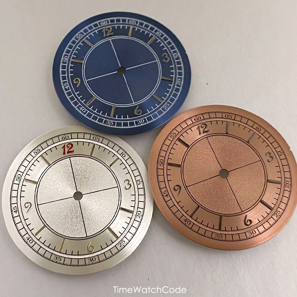 32mm Watch Dials Watches Replacements Fit for NH35 Men's Watch NH36/38/70/72 Miyota8215 ETA2824 PT5000 SW200 Metallic Markers