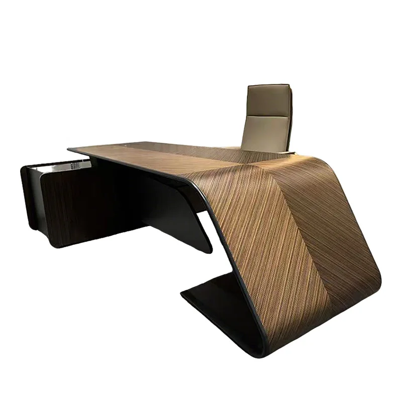 

LMM light luxury high-end office boss desk high-end simple modern office manager desk