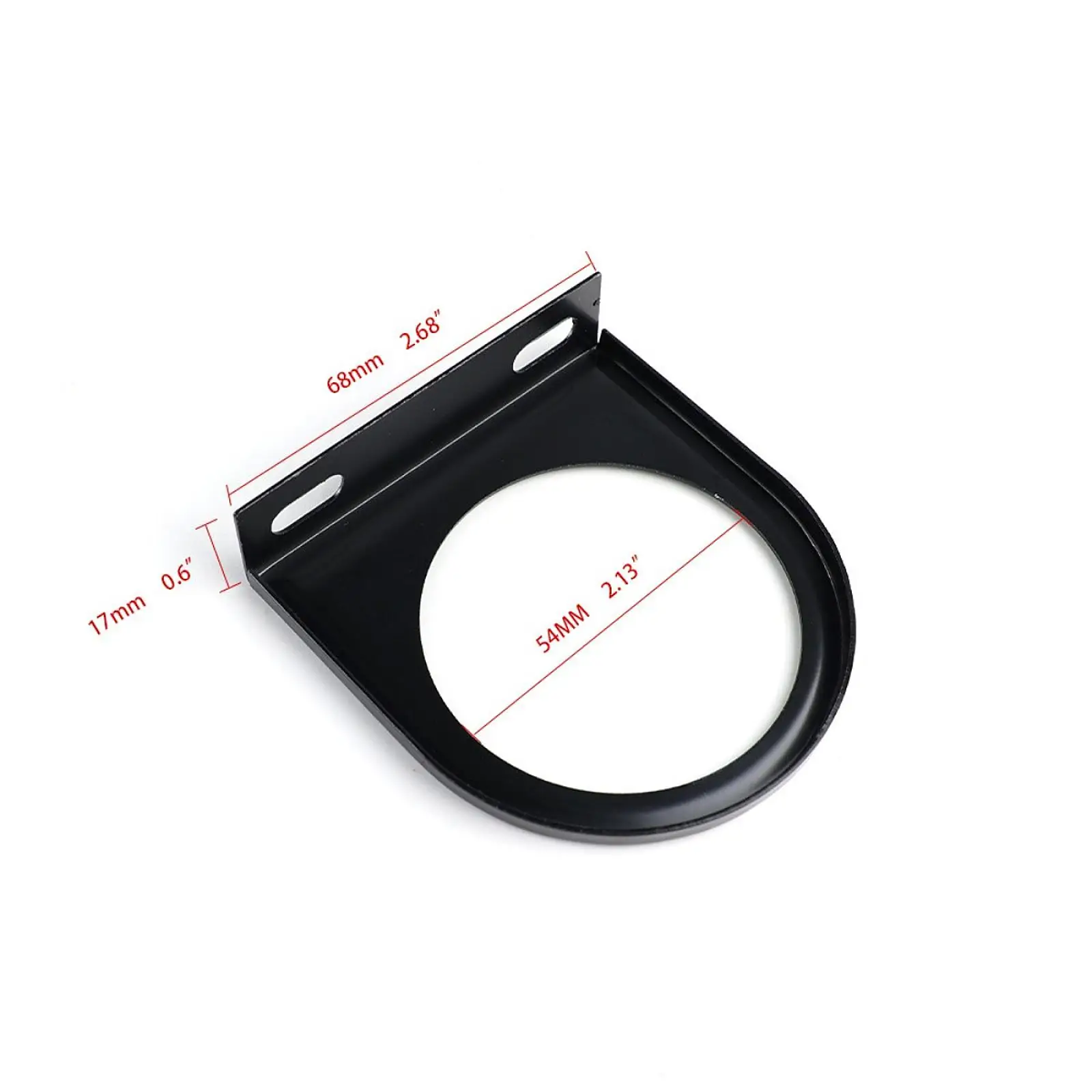 Sturdy Gauge Panel Universal Steel Instrument Mounting Bracket for Vehicle Dashboard Tool Kit for Car Trucks Boats