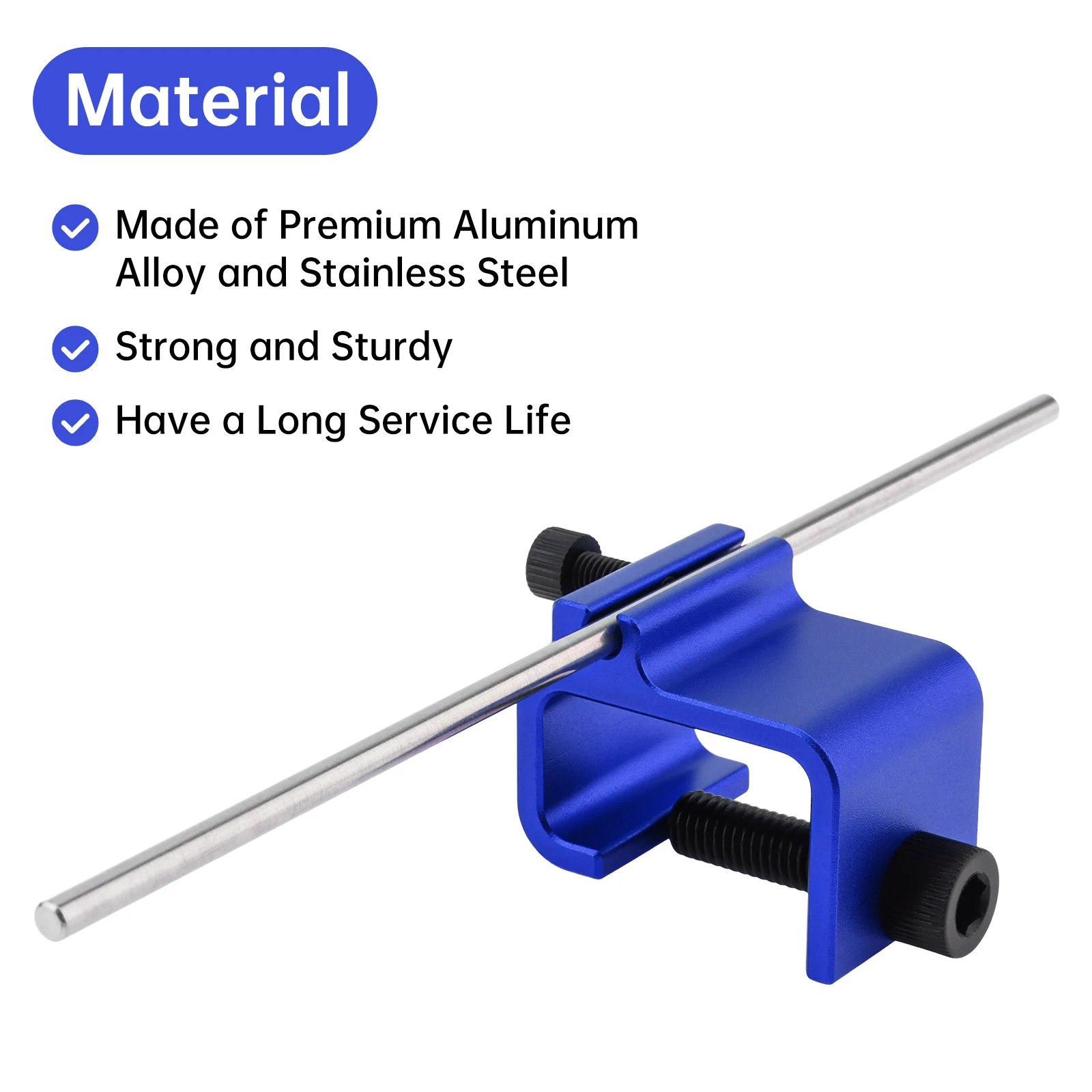 オートバイATV UTVダートピットバイクスクーター自転車チェーンセンター位置決めツール用1ピースチェーンクイック調整アライメントツール