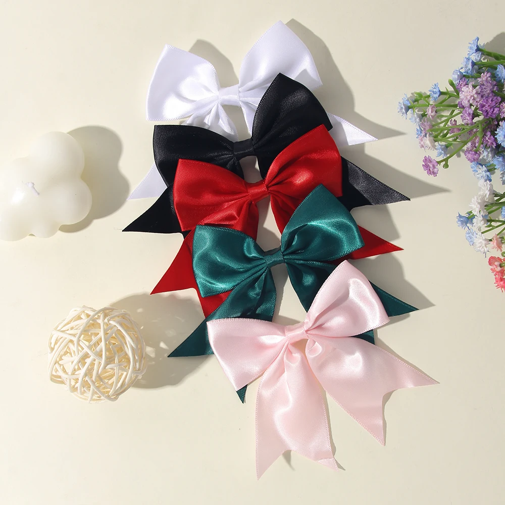 

5Pcs/set Handmade Bows Hair Clip Girls New Hair Clip Christmas Gift New Kids Hair Accessories