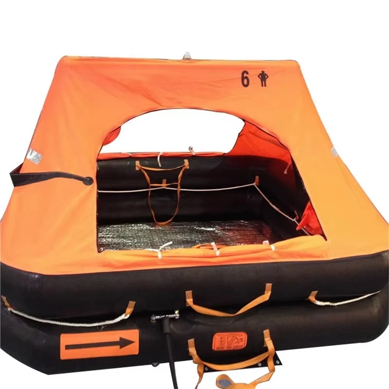 Y Type Inflatable Leisure Life Rafts Small Ships for Emergency Life-saving Life Raft Customized