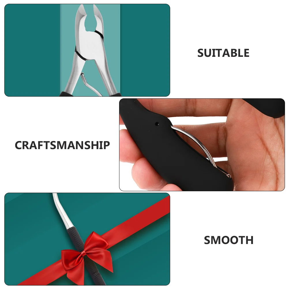 

Durable Stainless Steel Toenail Clippers Practical Nail Trimming Tool with Smooth Touch for Long Lasting Use in Nail Art and