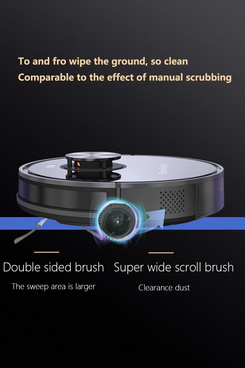 Tuya app robot vacuum cleaner hot selling 3in1 vacuum cleaner robot home appliances