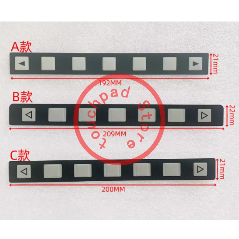 لوحات المفاتيح OI MEMBRANE A86L-0001-0298/0519/0629 A98L-0005-0252 طبقة حماية