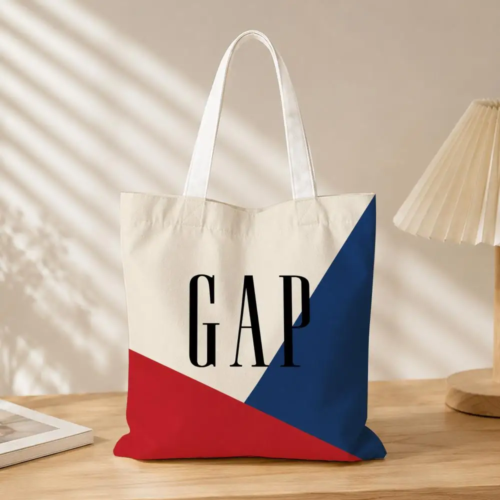 Fashion Brand G-GAP Storage Bags Canvas  bag, suitable for work, school, and daily commutes, reusable shopping bag. - view 6