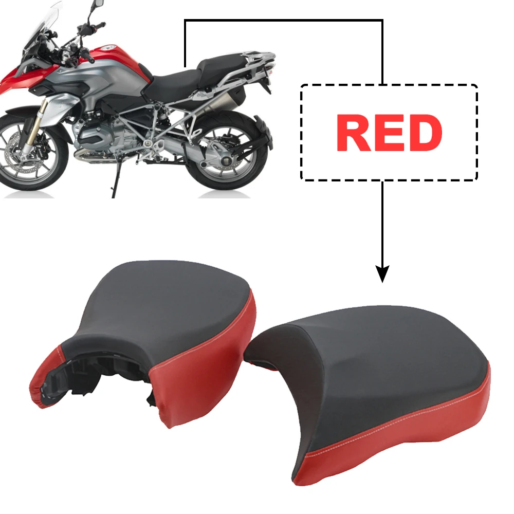 Motorcycle Standard Height Seat Pillion Cushion For BMW R1250GS Adventure 2018-2021 2022 R1200GS ADV 2013-2017 Saddle Seat Cover