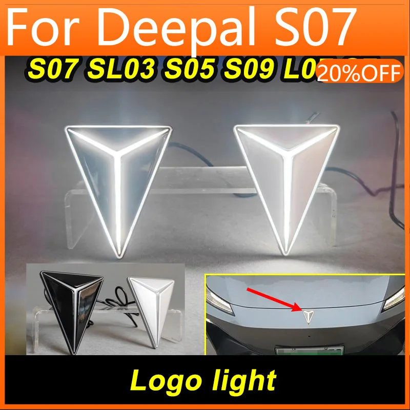1pc For Changan Deepal S07 S7 L07 SL03 S05 S09 Logo Light Decoration