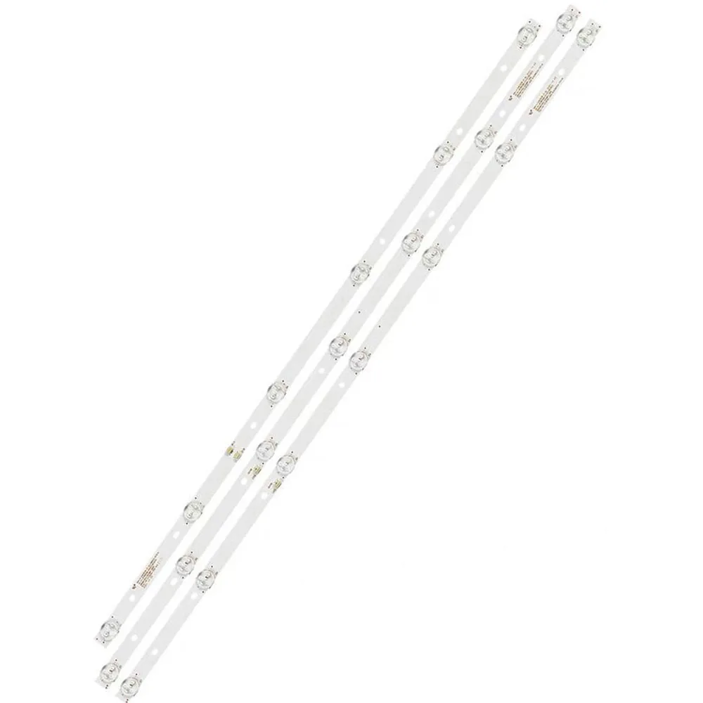 TV용 3PCS LED 스트립 SYLED394IV JS-D-JP385DM-062EC JS-D-JP385DM-071EC 실버 IP-LE411061 IP-LE40/411061