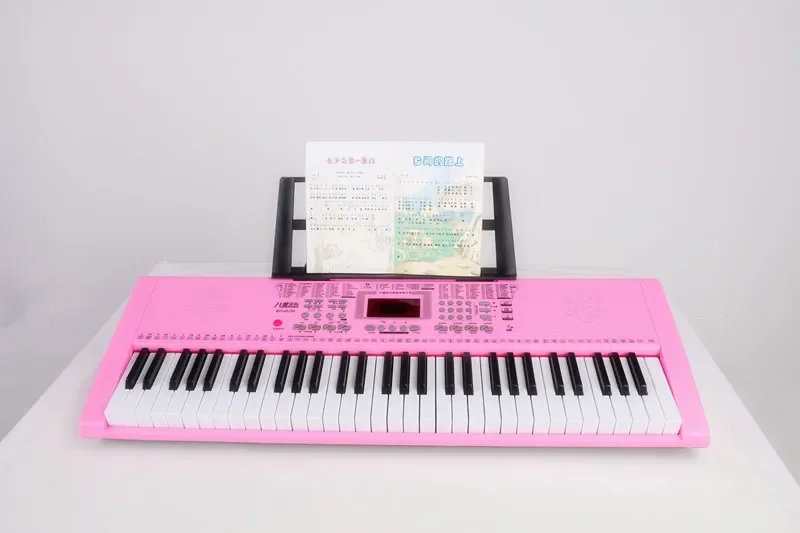 High Quality 61 Keys Portable Electronic Keyboard  with MP3 Functional Tecladosfor Children and Adults