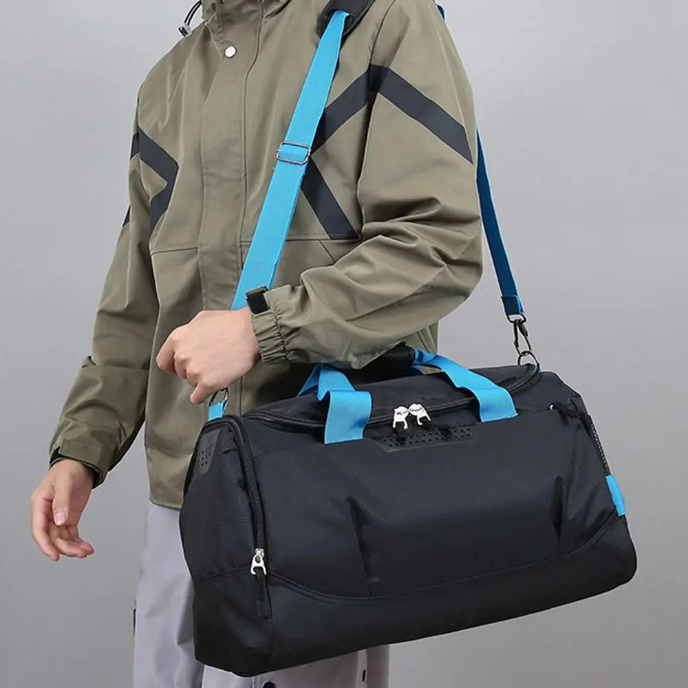 Sac polochon de voyage de grande capacité, anti-poussière avec compartiment à chaussures, sac à main de voyage, Portable, sport décontracté, Fitness, salle de sport