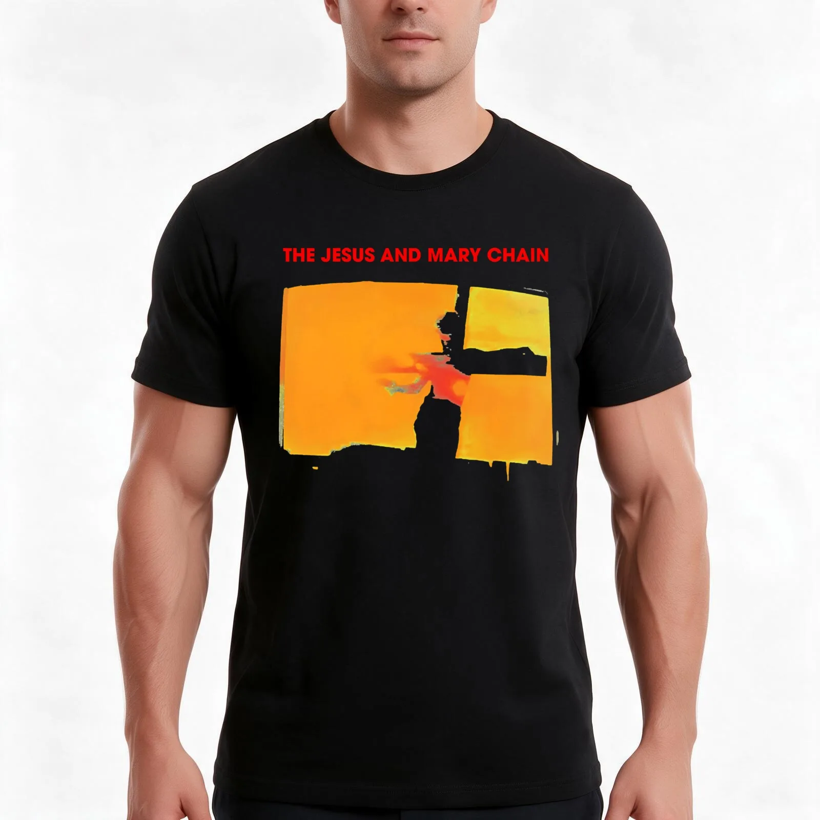 The Jesus and Mary Chain - April Skies T-Shirt, Summer Casual Cotton Tee, Oversized Streetwear Tops, Vintage Graphic Print
