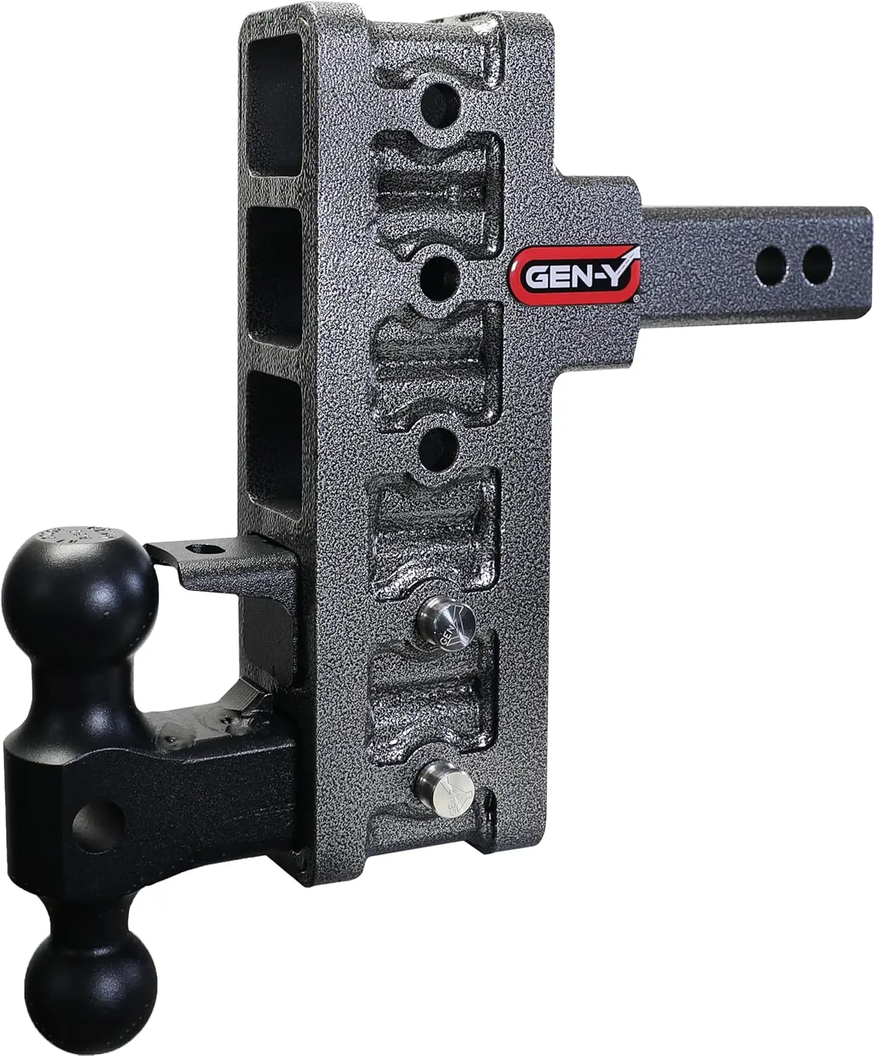 

GH-225 Регулируемый смещенный крючок MEGA-Duty 7,5 дюйма с креплением GH-051 с двумя шариками, замок GH-032 для 2-дюймового приемника — 16 000 фунтов