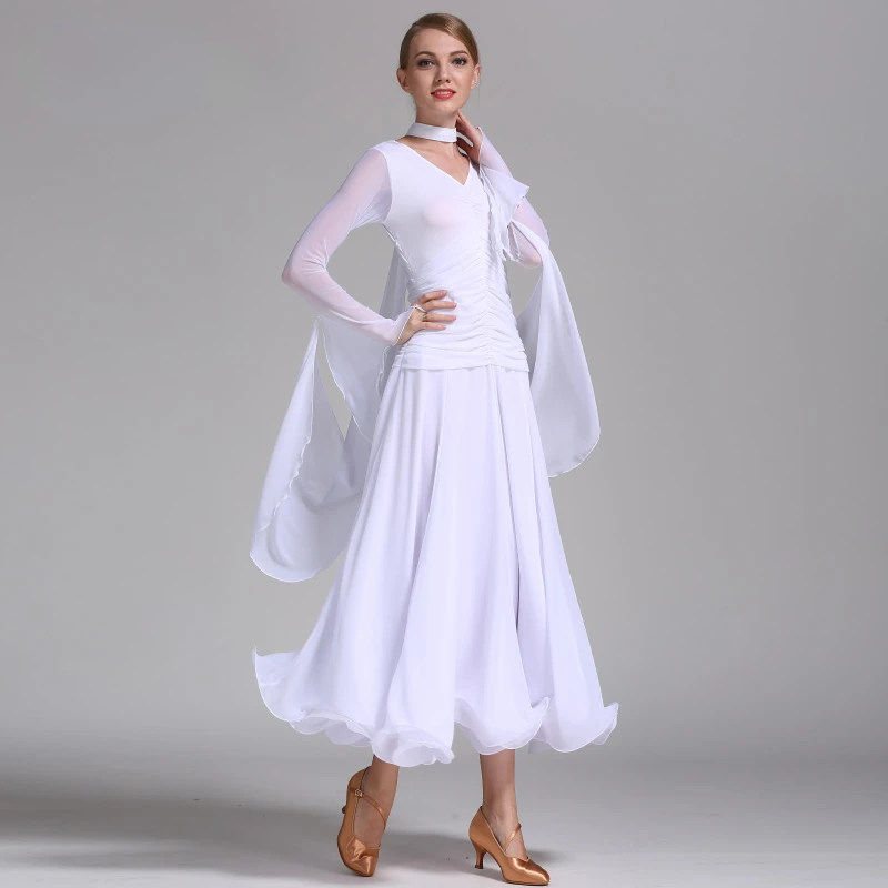 

Ballroom Standard Competition Dance Dress for Performance Women's Elegant Waltz Dancewear Lady Tanggo Stage Dance Clothes