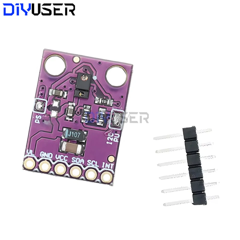 وحدة استشعار الإيماءات GY-9960 3.3 فولت I2C، كشف القرب وRGB لـ Arduino DIY
