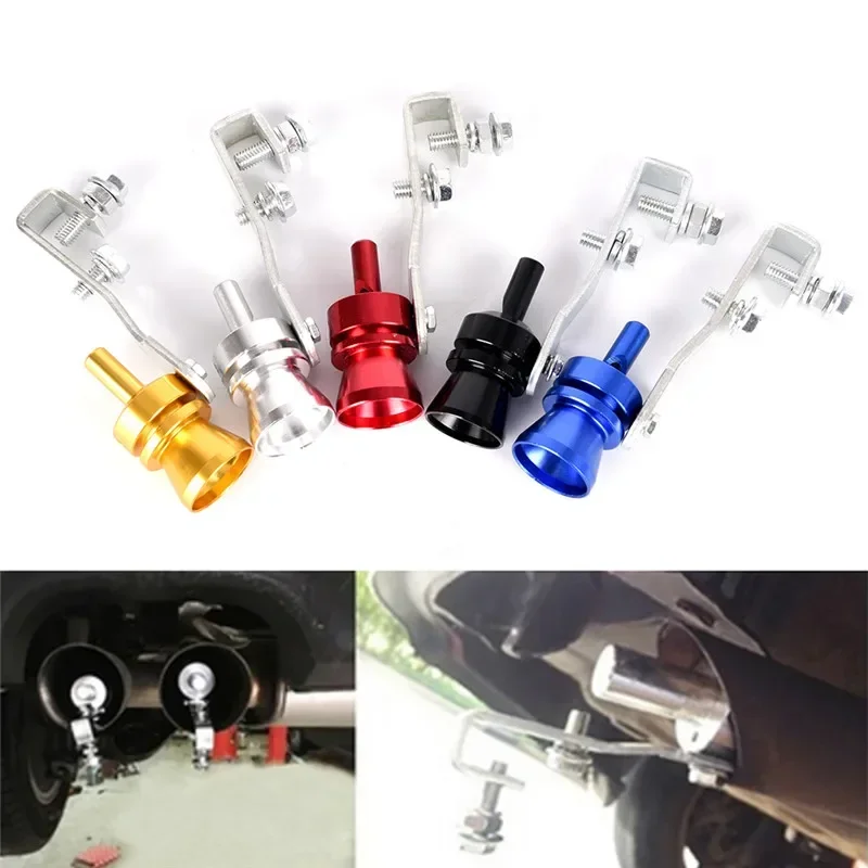 1Pcs Universal Sound Simulator Car Turbo Sound Whistle Vehicle Refit Device Exhaust Pipe Turbo Sound Whistle Car Turbo Muffler