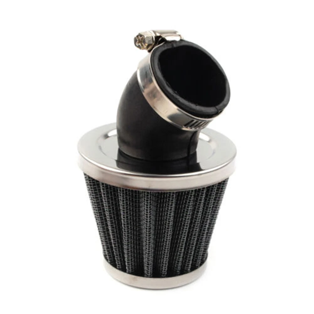 Motorcycle Parts Air Filter 45mm Accessories For Most Motorcycle Air Filter Metal & Rubber Practical Brand New