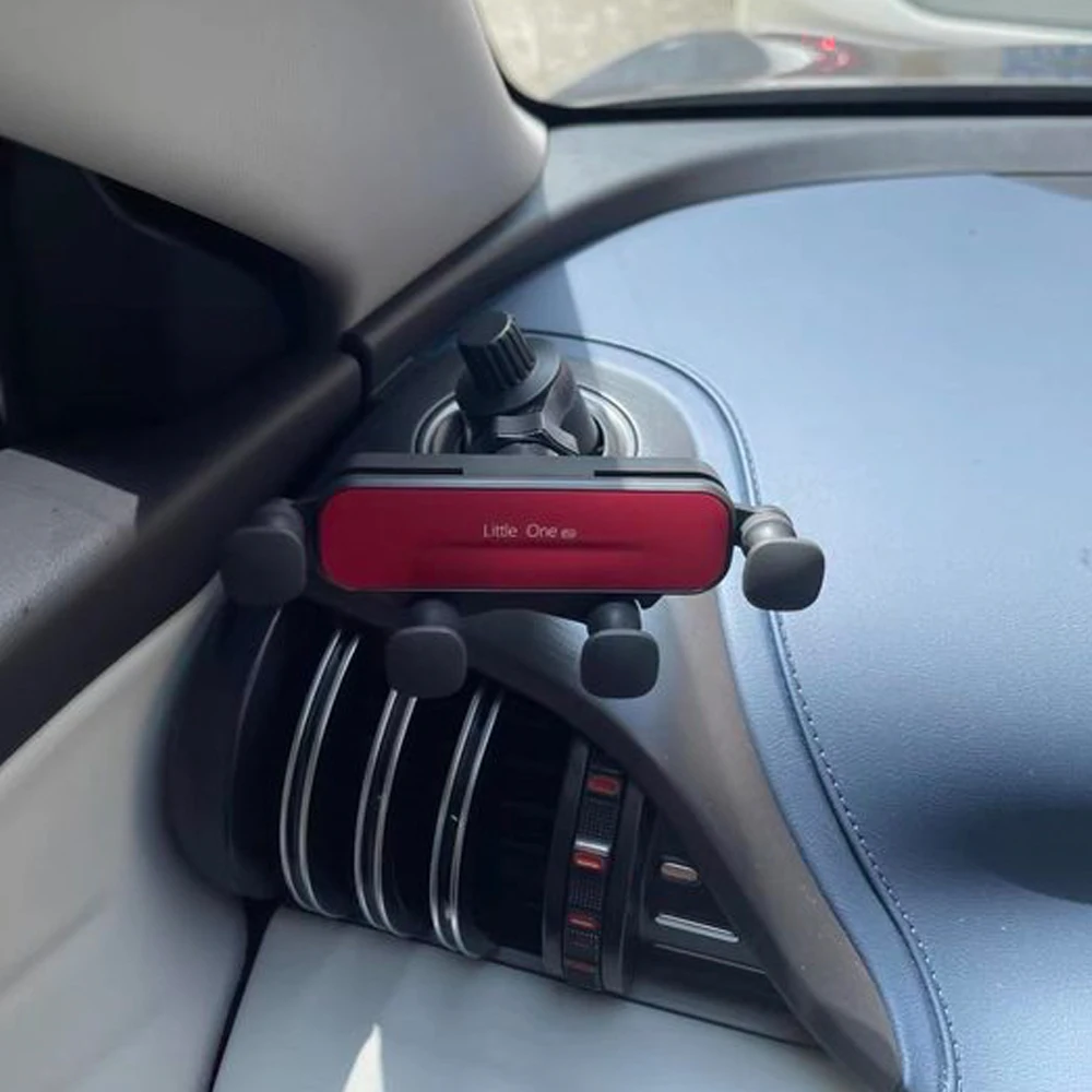 Uchwyt na telefon Air-outlet stojak do montażu nawigacja GPS uchwyt na telefon akcesoria do wnętrza BYD ATTO 3 — zdjęcie 4
