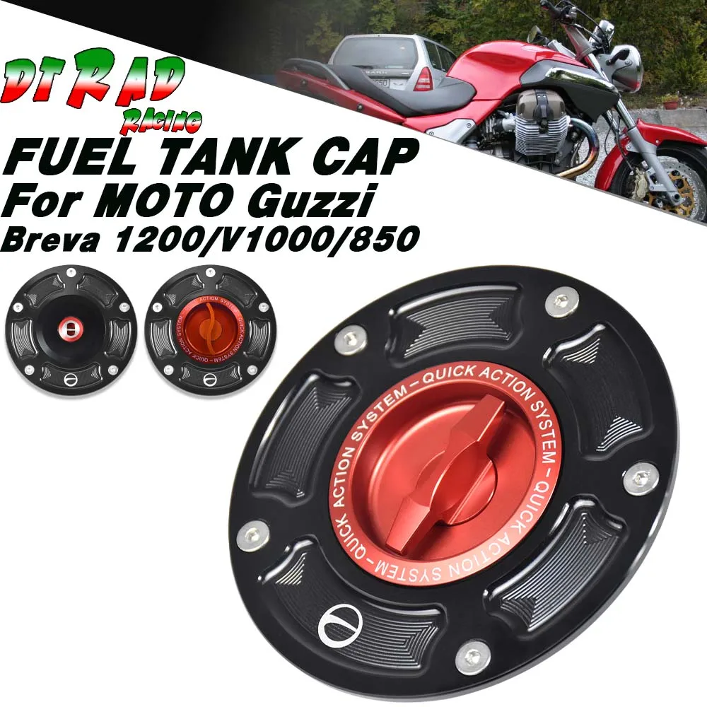 

Для MOTO Guzzi Breva 1200 V1000 850, быстросъемная заготовка, крышка топливного бака, быстрая блокировка ключа, крышка для масла и газа, аксессуары для мотоциклов