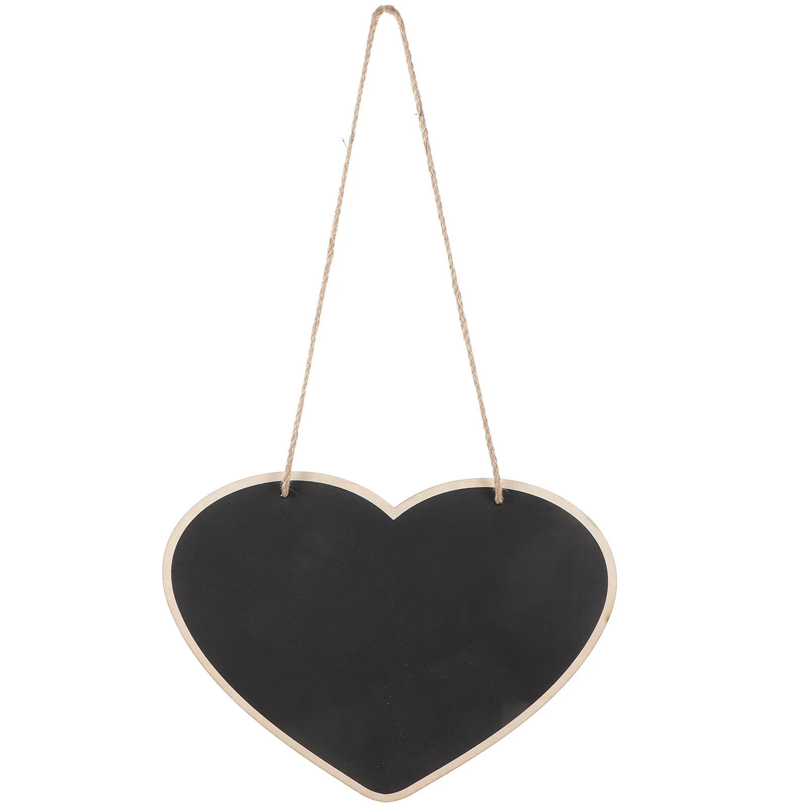 1 قطعة على شكل قلب سبورة خشبية السبورة رسالة مجلس معلقة معلومات إشعار سطح الكتابة الزخرفية للمنزل