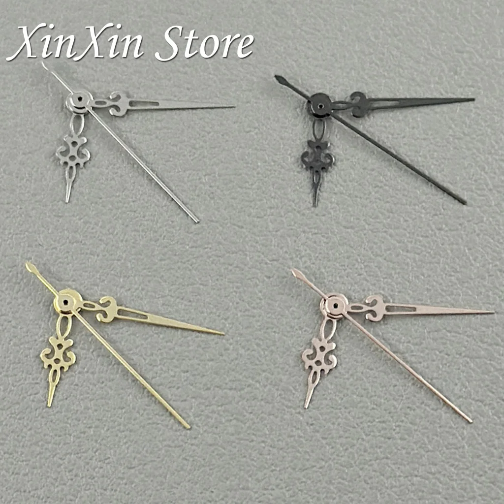 Silver Gold Rose Gold Hollow Snowflake Shape No Lume Watch Hands for NH34 NH35 NH36 NH38 NH72 NH70 4R 7S Movement Three Hands