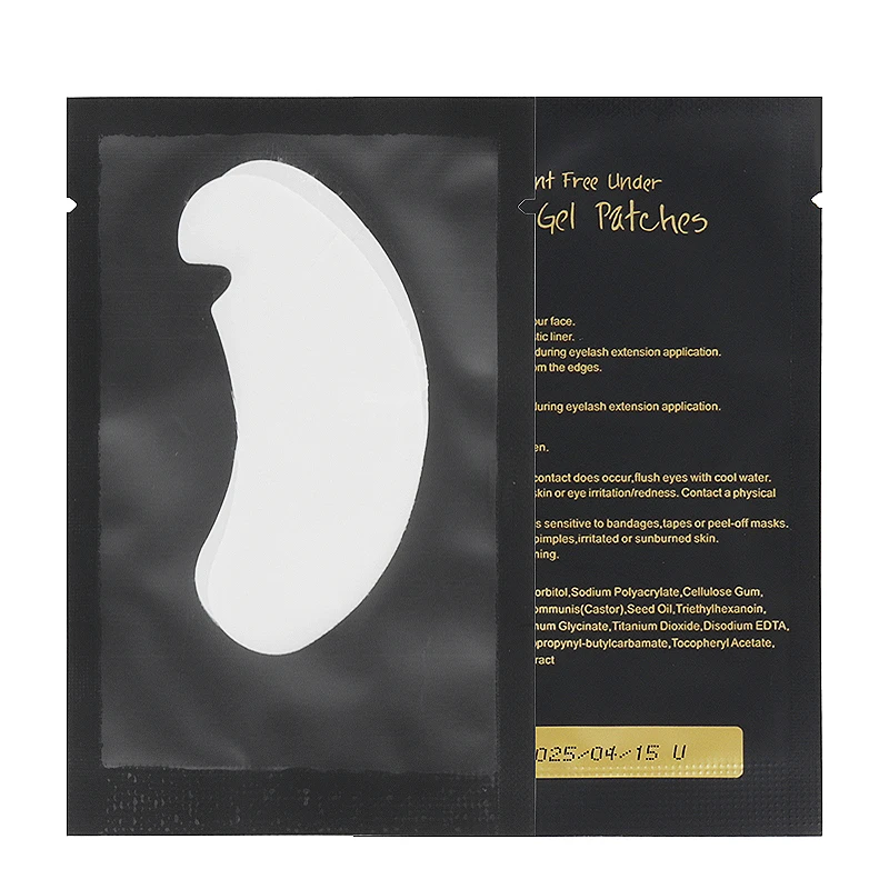 50/100 Pairs Under Makeup Gel Eye Patches Eyelash  Eye Pads Extension Lashes Patch  Pads For Eyelashes Extension Supplies