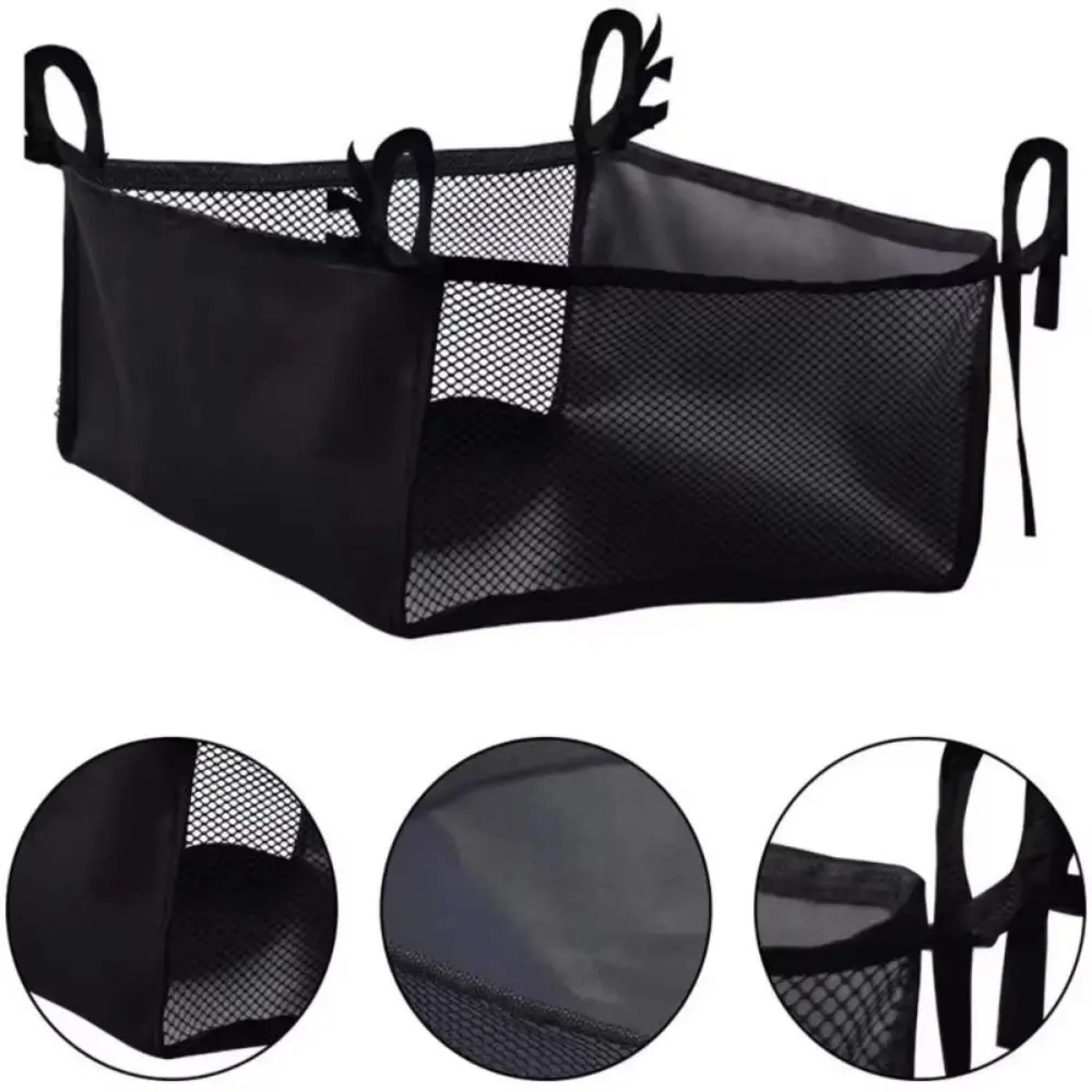

Hanging Under Wheelchair Storage Bag Portable Folding Stroller Storage Basket Mesh Base Storage Under Table Storage Net Picnic
