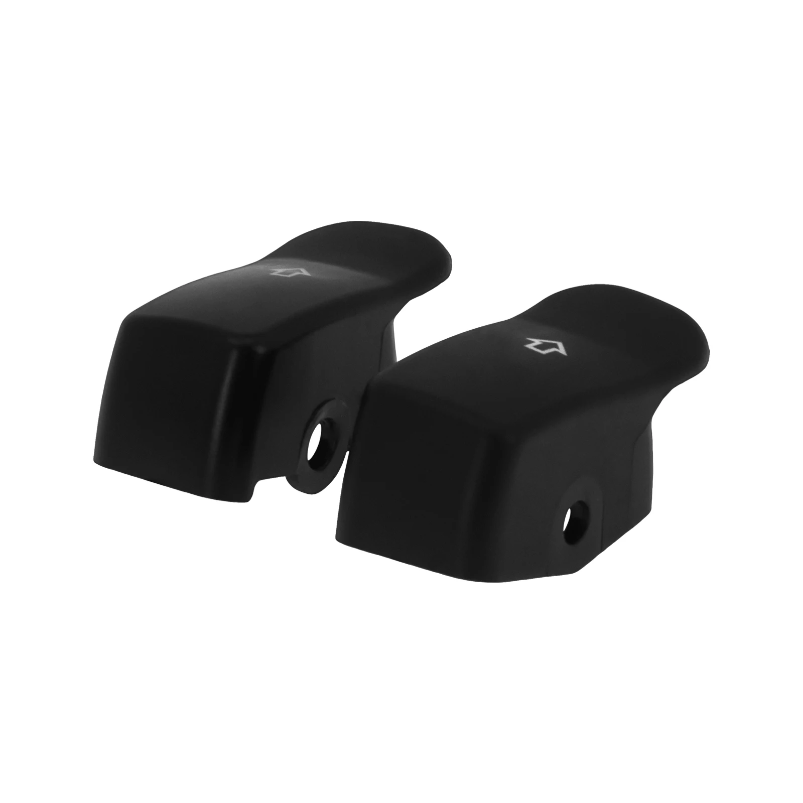 دراجة نارية بدوره إشارة تمديد غطاء أسود التبديل زر تمديد غطاء ل هارلي سوفتيل فات بوي FL داينا سبورتستر XL 883 1200 #3