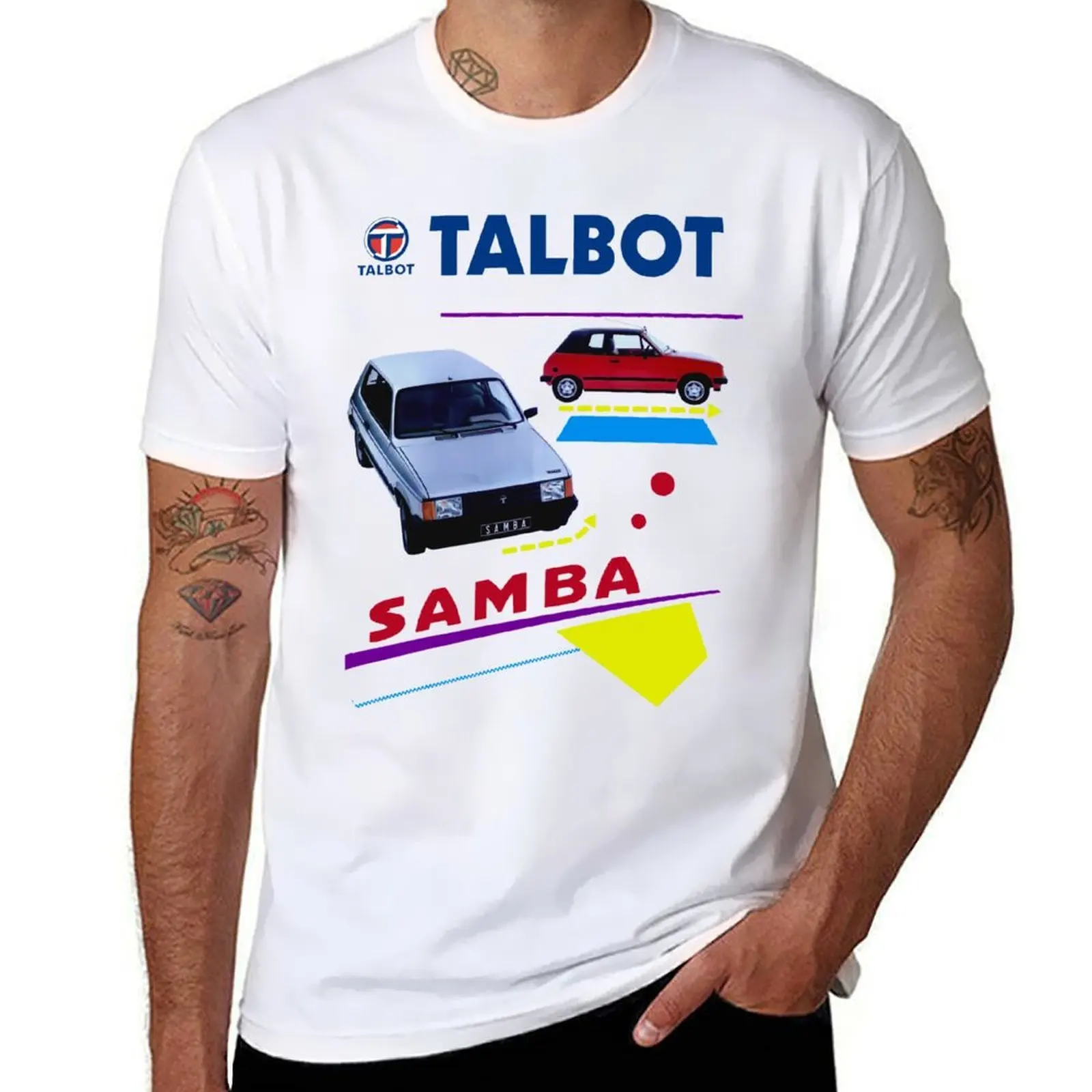 

TALBOT SAMBA T-Shirt mens graphic t shirts t shirts for man graphic funny T-Shirt