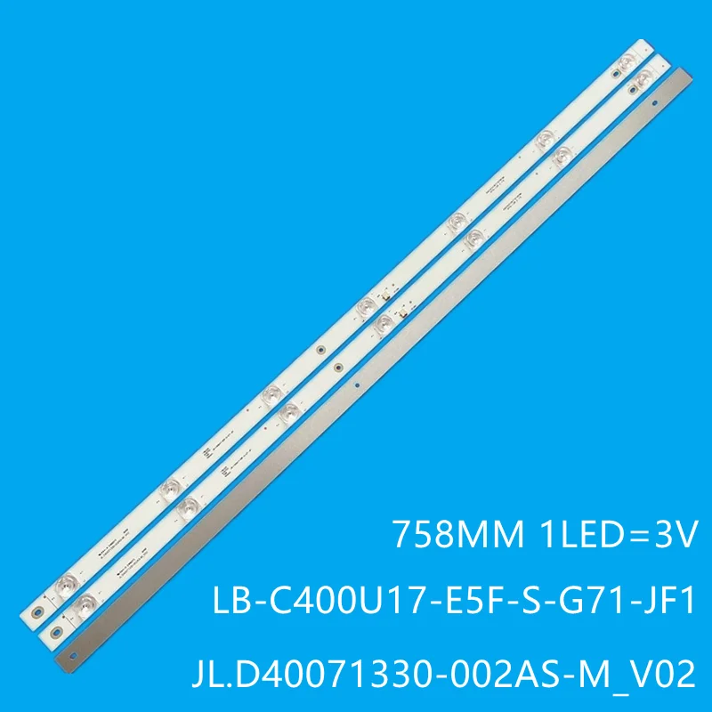 

LED Backlight bar strip For Supra STV-LC40LT0011F CRH-ZG40E6000S1303007037AS 0FZD-03E348124HN C400F17-E63-S