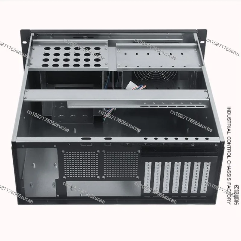 19-Inch Rack-mounted 4U Industrial Control Chassis Supports 120/240/360 Water Cooling with A Height of 155mm CPU Radiator