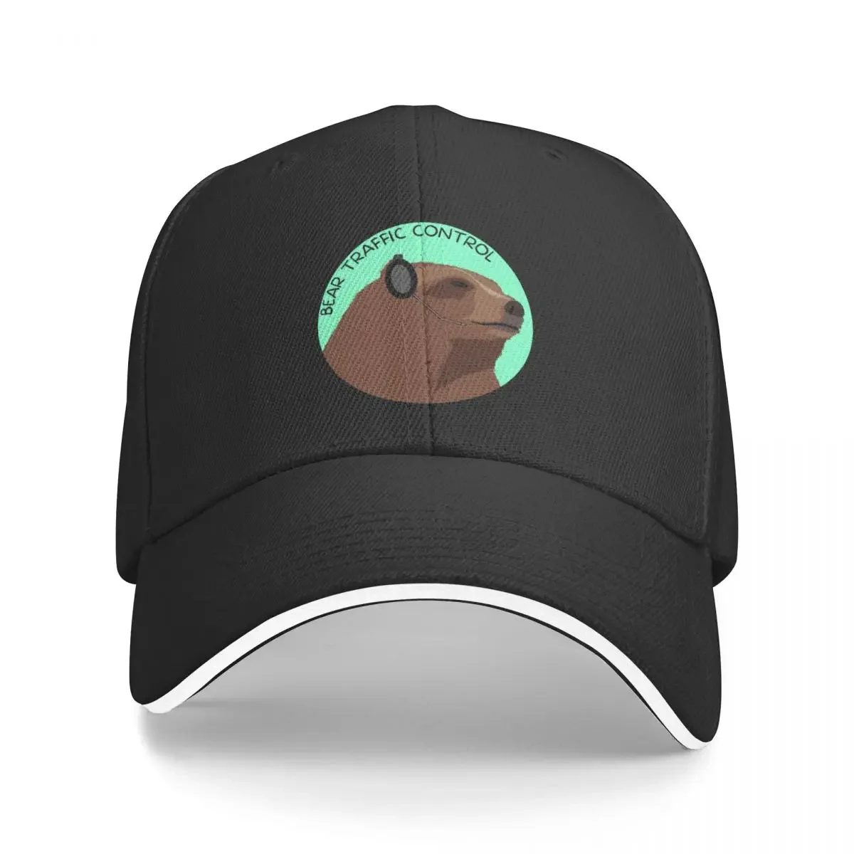 

Copy of Bear Traffic Control has something to say (Green) Baseball Cap Anime New In Hat Trucker Hats For Men Women's