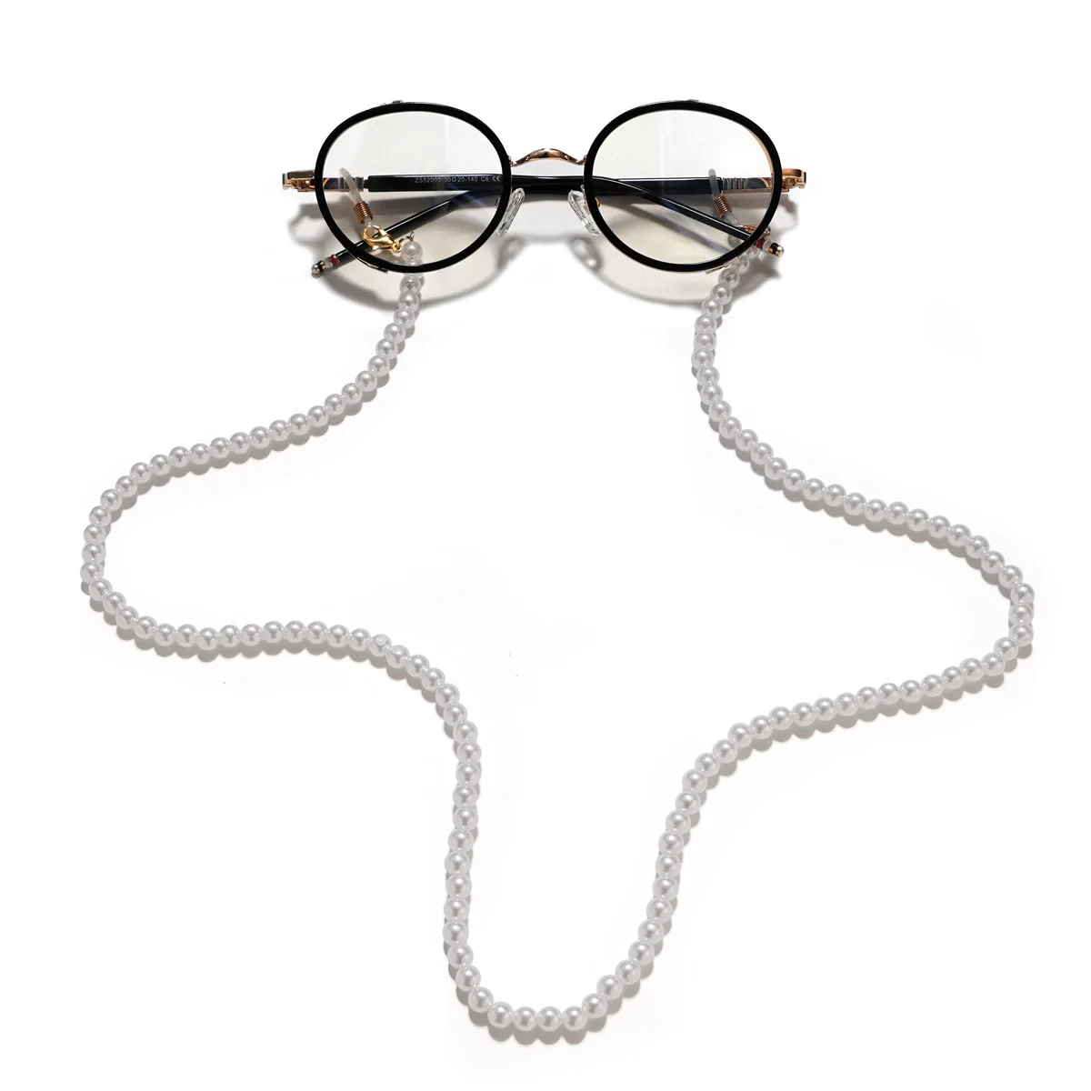 

Fashion Retro Pearl Beaded Glasses Chain Face-Mask Lanyard For Women Anti-Drop Reading Eyewear Strap Neck Cord Jewelry Gift