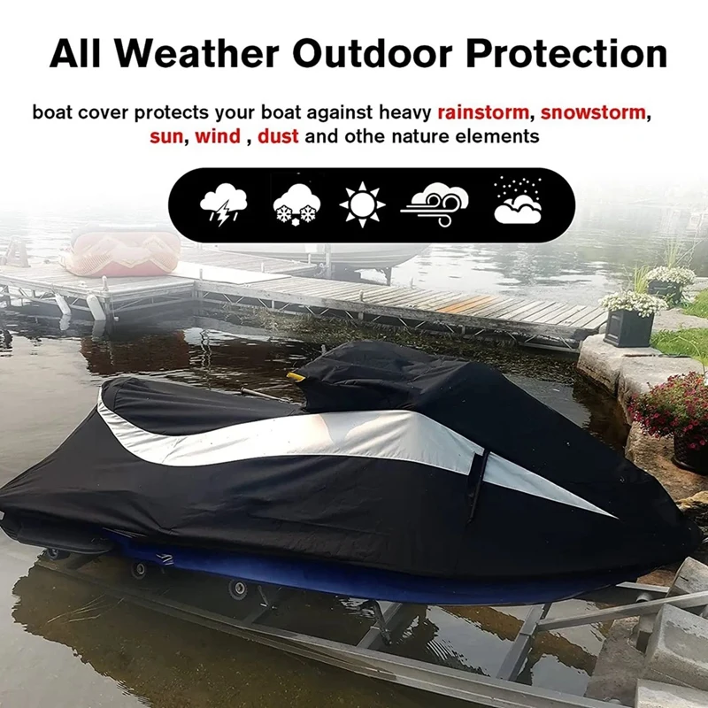 Jet Ski Trailerable Cover Fit For Bombardier SEA-DOO GTS, GTS Rental,GTI,GTI SE,GTI 2011-2019 295100722 , 280000598