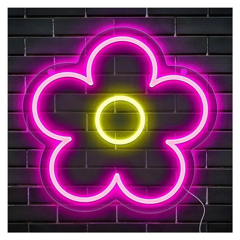 flower-neon-sign-usb-powered-dimmable-flowers-atmosphere-lights-for-bedroom-wall-decoration-20cm×21cm