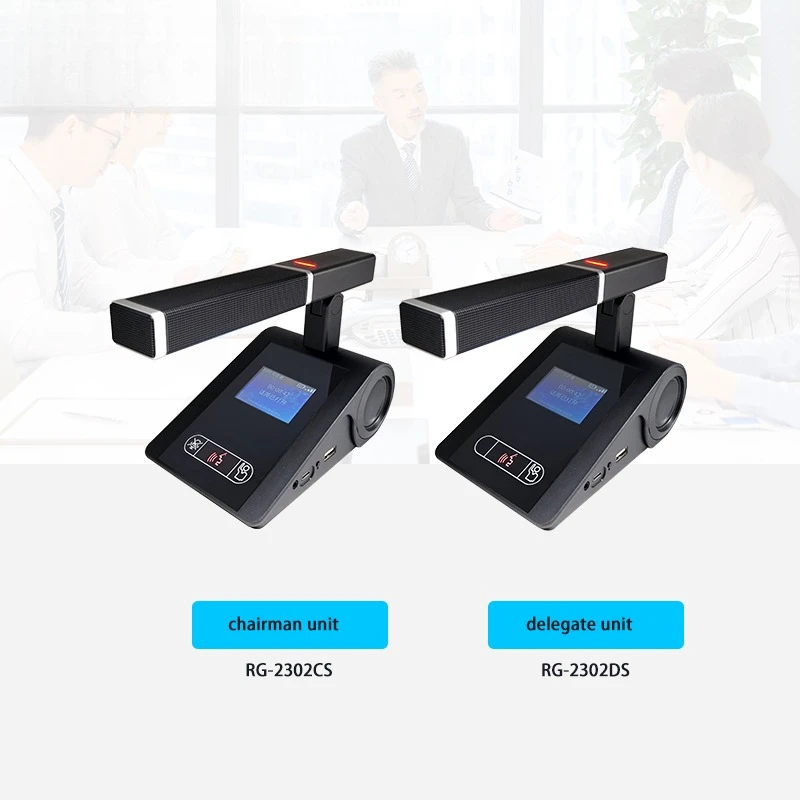 Conference Room Wireless Microphone Conference Microphone Set 5G Wifi Wireless Microphone and Speech Speaker