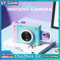 Chuzhao D2 Instant Camera Color Printing Camera With 2.8-inch IPS Screen Supporting Mobile Phones Printing For Gifts Custom