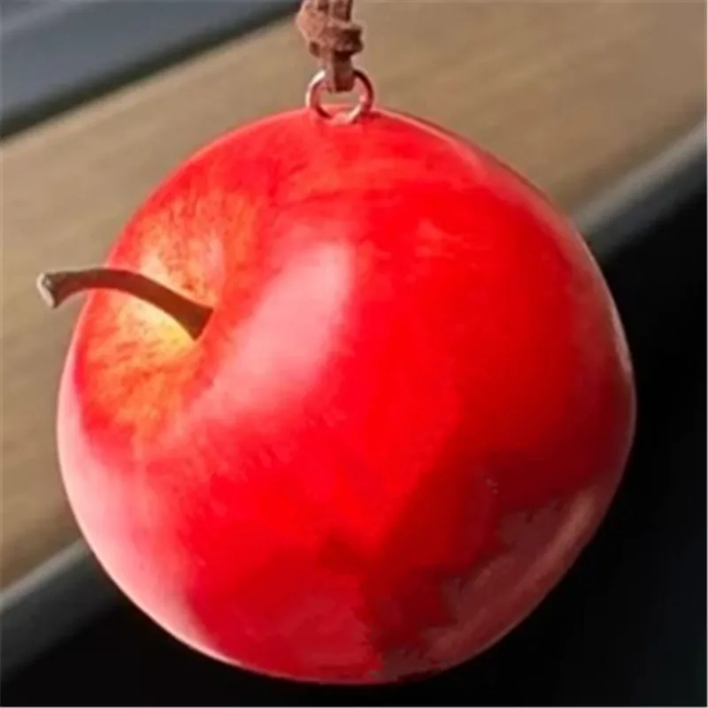 

Fruit Shaped Car Ornament Stress-Relief Design Simulated Decor for Rearview Mirror Bag Accessories Auto Decoration