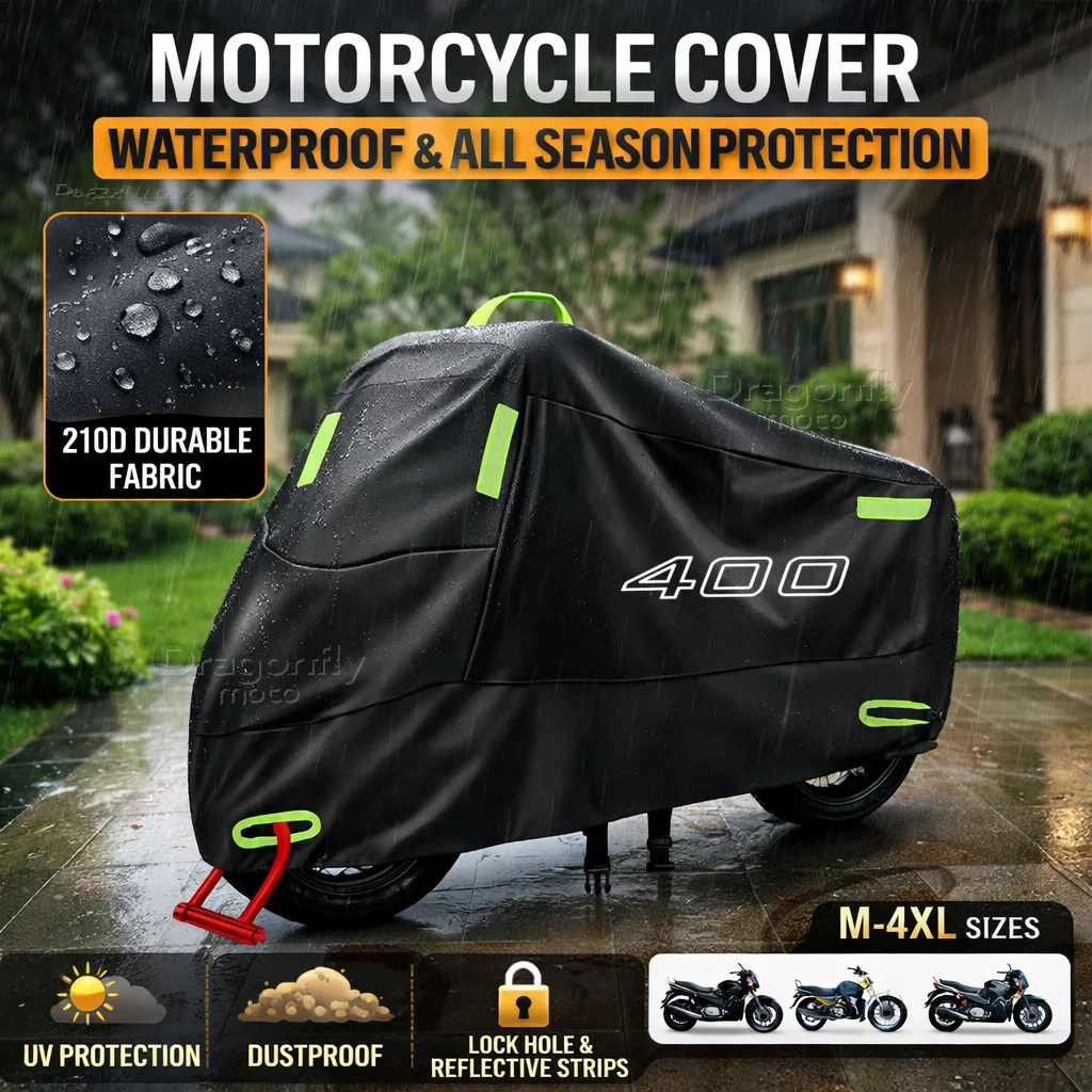 

Чехол для мотоцикла/скутера KAWASAKI NINJA400 Z400 NINJA 400 Z 400 2018-2024 2025, водонепроницаемый, для улицы, защита от УФ-лучей и дождя