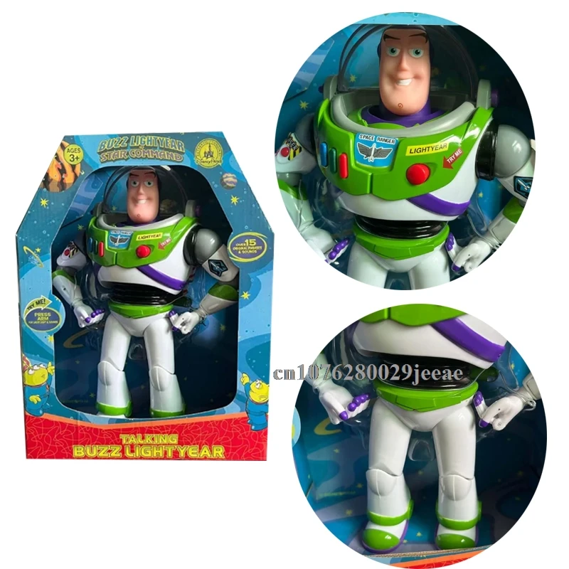 Disney Toy Story 4 Sceriffo parlante Woody Jessie Buzz Cuore rosso Cavallo Cartoon Slinky Dog Parlante Action Figure Doll Regalo di compleanno