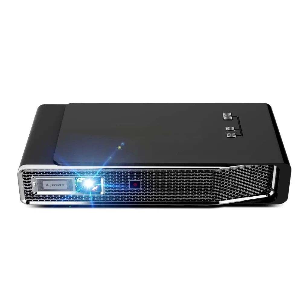 Direct Selling  R15 Factory Smart Android Projector WIFI Mini HD DLP 3D 4K Por   Proyector For Home Theater Moving