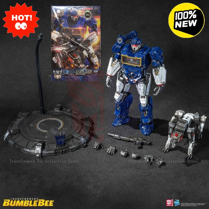 

New stock Transformer AMKBumblebee spin off Soundwave movie anime character assembly figurine model toy collection birthday gift